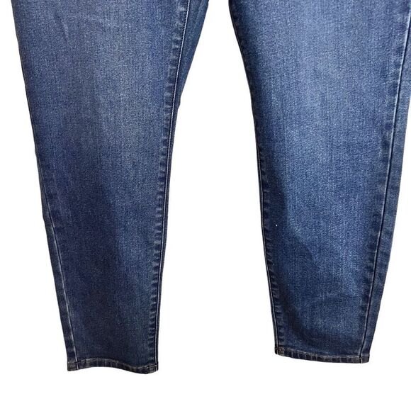 Women’s Everlane Presidio Straight‎ Leg Dark Wash Jean Size 34R - Picture 4 of 7